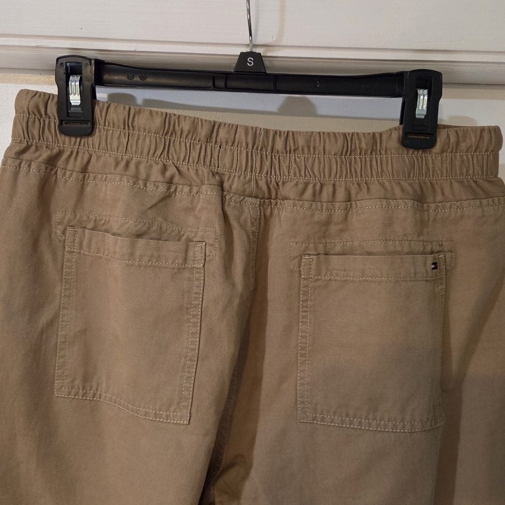 Tommy Hilfiger Women's Khaki Pull On Twill Pants, Size M - Picture 8 of 9
